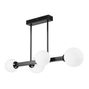 Suspension barre ASTRO 4xG9/5W/230V noire