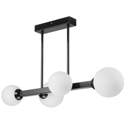 Suspension barre ASTRO 4xG9/5W/230V noire