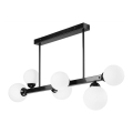 Suspension barre ASTRO 6xG9/5W/230V noire