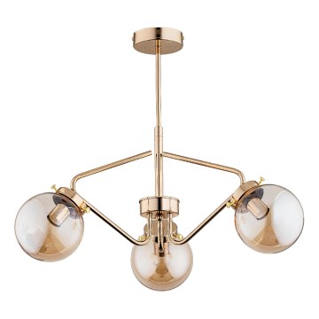 Suspension-barre BARSUM 3xE14/10W/230V doré