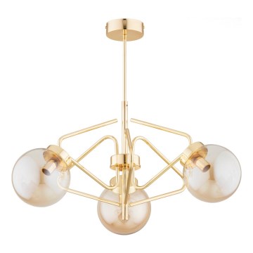 Suspension-barre BARSUM 3xE14/10W/230V doré
