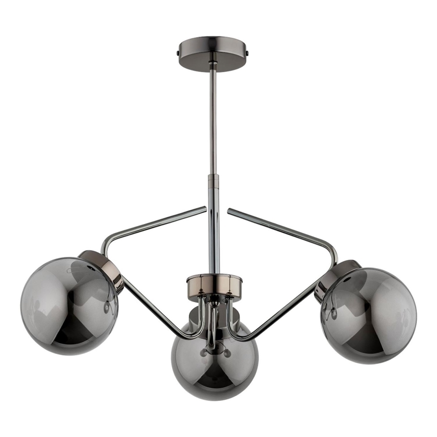 Suspension-barre BARSUM 3xE14/10W/230V gris