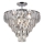 Suspension-barre CHELSEA 6xE14/40W/230V d. 50 cm chrome brillant