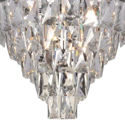 Suspension-barre CHELSEA 6xE14/40W/230V d. 50 cm chrome brillant