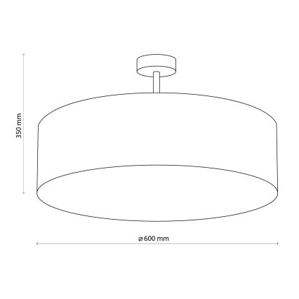 Suspension barre FILIPPO 4xE27/60W/230V