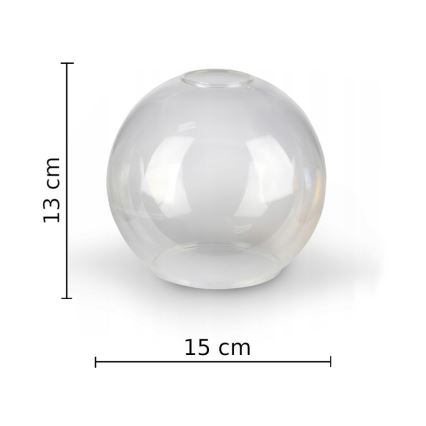 Suspension-barre FLEX 3xE27/60W/230V noir/transparent
