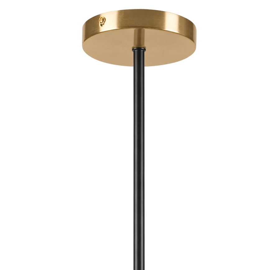 Suspension-barre GEORGIA 5xE14/5W/230V doré/fumé beige