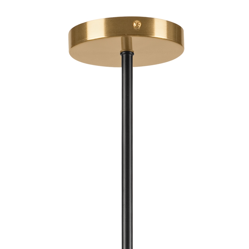 Suspension-barre LILOU 4xE14/5W/230V doré/noir/fumé beige