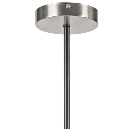 Suspension-barre LILOU 6xE14/5W/230V chrome mat/fumé