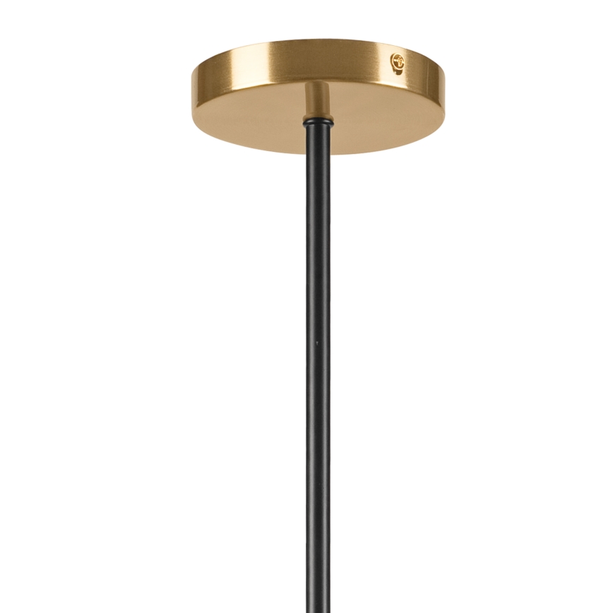 Suspension-barre LILOU 6xE14/5W/230V doré/noir/fumé beige