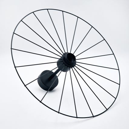 Suspension-barre MONTANA 1xE27/15W/230V d. 45 cm noir