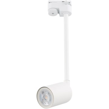 Suspension-barre pour système de rail monophasé TOP 1xGU10/10W/230V blanc