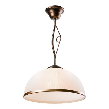 Suspension-barre RETRO 1xE27/60W/230V noir patiné