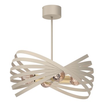 Suspension-barre SPARKLE 4xE27/15W/230V beige