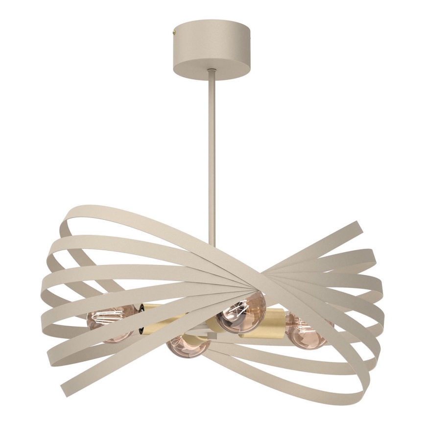 Suspension-barre SPARKLE 4xE27/15W/230V beige