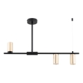 Suspension-barre URANOS 3xGU10/10W/230V noir/doré