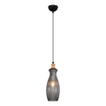 Suspension BOTTLE 1xE14/4W/230V fumée