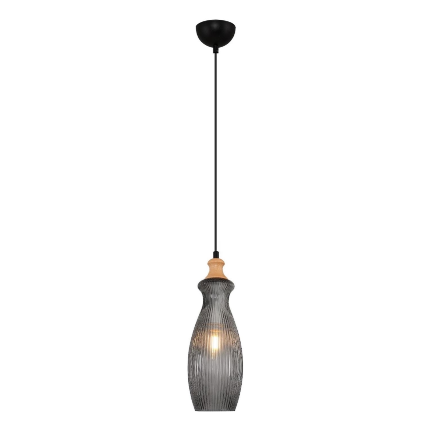 Suspension BOTTLE 1xE14/4W/230V fumée