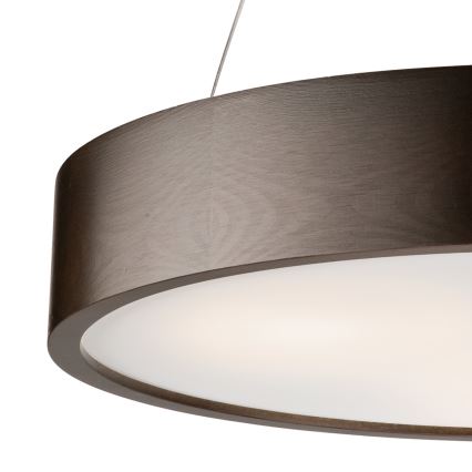 Suspension sur câble 3xE27/60W/230V Ø 47 cm pin sylvestre