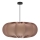 Suspension CAFEE 1xE27/40W/230V diamètre 52 cm marron