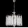 Suspension chaîne 6xE14/60W/230V d. 46 cm chrome brillant