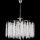 Suspension chaîne 7xE14/60W/230V d. 54 cm chrome brillant