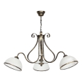 Suspension chaîne ANTICA 3xE27/60W/230V