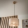 Suspension chaîne ANTONIO 1xE27/60W/230V chêne