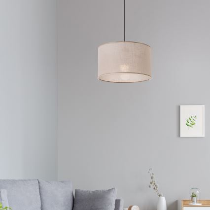 Suspension chaîne ANTONIO 1xE27/60W/230V chêne