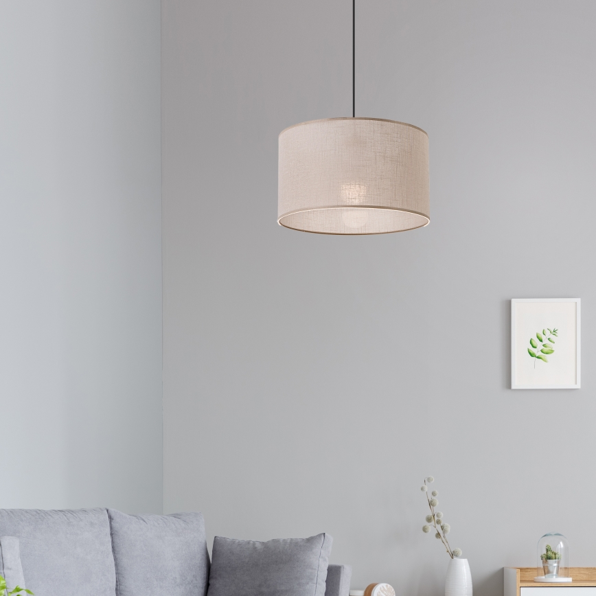 Suspension chaîne ANTONIO 1xE27/60W/230V chêne