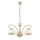 Suspension chaîne ASTORIA 3xE27/15W/230V doré