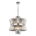 Suspension chaîne AURELIA 12xE14/40W/230V chrome mat