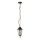 Suspension chaîne d'extérieur ARRAIA 1xE27/15W/230V IP44 bronze patiné