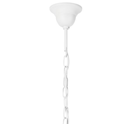 Suspension chaîne DONATO 3xE14/40W/230V blanc