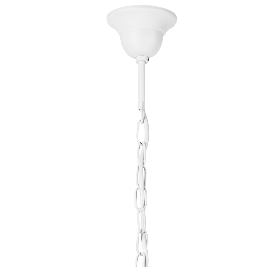 Suspension chaîne DONATO 3xE14/40W/230V blanc