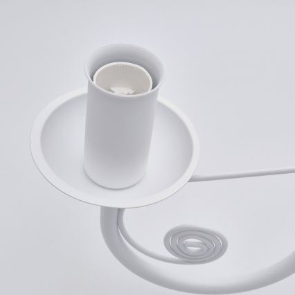 Suspension chaîne DONATO 5xE14/40W/230V blanc