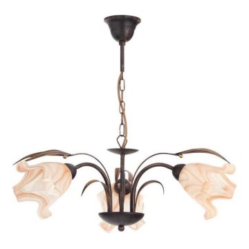 Suspension chaîne DUCATTI 3xE14/10W/230V bronze