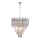 Suspension chaîne en cristal MADISON 9xE14/40W/230V chrome brillant