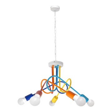 Suspension chaîne OXFORD 5xE27/15W/230V