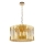 Suspension chaîne RITZ 12xE14/40W/230V d. 54 cm doré