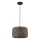 Suspension CLEA sur câble, 1 x E27 (20 W) 230 V, Ø 30 cm, finition anthracite