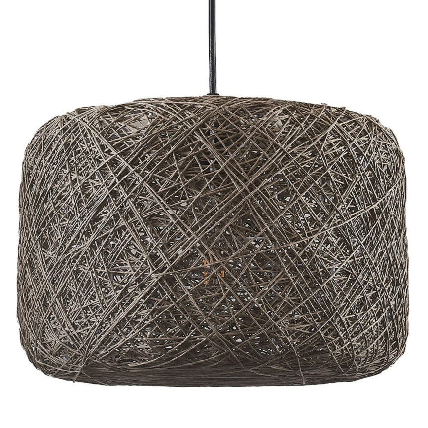 Suspension CLEA sur câble, 1 x E27 (20 W) 230 V, Ø 30 cm, finition anthracite