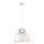 Suspension CLIP sur câble 1xE27/40W/230V blanc/marron