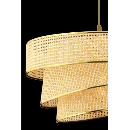 Suspension COUPER 1xE27/60W/230V beige/or