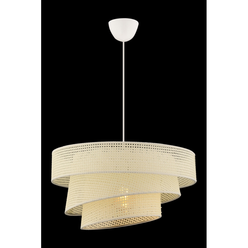 Suspension COUPER 1xE27/60W/230V blanc