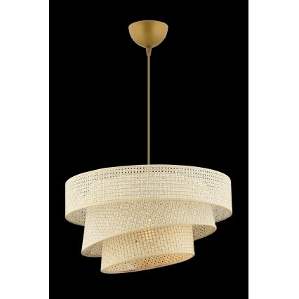 Suspension COUPER 1xE27/60W/230V crème