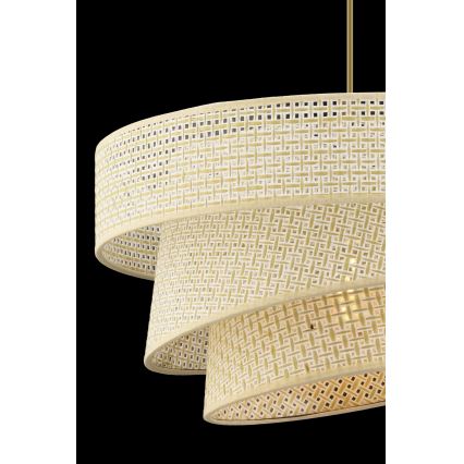Suspension COUPER 1xE27/60W/230V crème