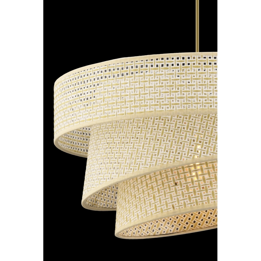 Suspension COUPER 1xE27/60W/230V crème