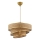 Suspension COUPER 1xE27/60W/230V marron/or