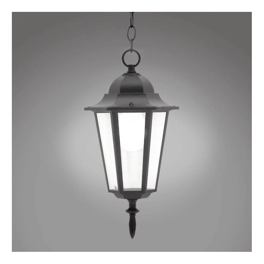 Suspension d'extérieur 1xE27/20W/230V IP43 noir